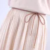 Mode String Tassel Kvinnor Midja Rope Weave Bradied Bälten Stickad för Klänningar Knot Kvinna Dam Ceinture Femme G220301