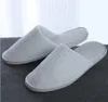 Disposable Slippers Coral Fleece Anti-slip Home Guest Shoes Thicken Travel Hotel White Supply Soft Delicate Disposable Slippers LSK2098