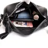 Luxury Wide shoulder strap Handbags Women Bags Designer Ladies Chic 100% genuine leather Cowhide Stylish Crossbody Shoulder Bag