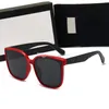 Marque de mode Hommes Femmes Lunettes de soleil Designer Lunettes de soleil Lunettes de soleil rondes en métal de luxe pour hommes Femme Miroir Lentilles en verre avec boîte et étui5k4