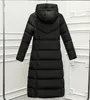 Direktförsäljning Full Korean Long Lady's Coat Thicked Padded Jacket Winter Down Parka Women Jacket YY1513 201126