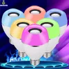 Smart LED RGB lampa app kontroll musik Bluetooth Bulb synkroniseringseffekt RGB vit varm vit glödlampa