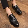 高級メンズドレスシューズタッセルローファービジネスフォーマルシューズ男性のウェディングドレス 2020 Zapatos デ Hombre デ Vestir フォーマル