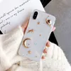 Coque de téléphone en époxy Moon Planet, étui de protection Anti-chute en TPU pour Iphone 12/11 pro XR iPhone7/8plus