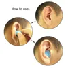 5Box30pcslot Ear Plugs Noise Reduction Antinoise Earplugs Silicone Soft Waterproof Swimming Travel Sleep Learn Soundproof Quiet8275953