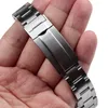 mens designer watches high quality 20mm Stainless Steel Watchband with adjustable grid buckle brush Bracelet for Sub-Gmt aaa clasp