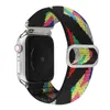 Cinturino in tessuto di nylon Cinturino intelligente per braccialetto Apple Watch iwatch 3 4 5 se 6 serie 38MM 40MM 42MM 44MM