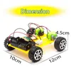 DIY Plastic Model Kit Mobile Phone Remote Control Toy Set Kids Physics Science Experiment Assembled rc cars radio control LJ2009181823787