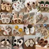 Vache à lait Fluffy Fourrure Pantoufle Hiver Chaud Fermé Peluche Maison Lapin Kawaii Plat Mignon Animal Chien Diapositives Chaussures 211228