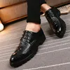 Men Oxfords schoenen Trouwfeest Brogue schoenen krokodil patroon man jurk leer formele zakelijke schoen