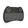 H9 2.4GHz drahtloser Tastatur RGB Backligit Fernbediener mit Touchpad -Handheld für Android TV -Box Mini -PC