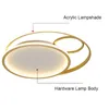 Creative Round LED Ceiling Lights Modern Minimalist Ultra-Thin 6cm Metal Luminaires Nordic Home Decoration Lighting Free Shipping