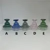 Vetro Carb Cap Ball OD 32mm Fumatori Quarzo Colorato Spinning Bubble Caps per Banger termico Nail Rig ciotola Tubo dell'acqua bong