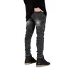 Men's Jeans Men Runway Slim Racer Biker Fashion Hiphop Skinny For H02921