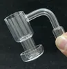 Nieuwe Terp Vacuüm Quartz Banger Od 25mm Quartz Nail 14mm 18mm Vrouwelijke Mannelijke Quartz Bangers Domeloze Terp Slurper Up Olie Nagels DAB Tool