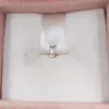 Autentico argento sterling 925 Pandora My Arrow Orecchini a bottone singolo di lusso per donna uomo ragazza regalo di compleanno di San Valentino 298551C00