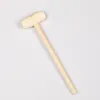 Mini Wooden Hammer Balls Pounder Replacement Wood Mallets Jewelry DIY Crafts RRF12923