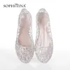 SOPHITINA Special Colors Slippers Comfortable Soft Round Toe Shoes Slippers SO300 Y200423