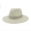 Fashion Women Summer Straw Maison Michel Sun Hat dla eleganckiej damy Outdoor Wide Brim Beach Tad Hat Sunhat Panama Fedora HA40149547459851