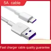 5A USB Typ C Kabel Snabb Laddare Micro USB Laddningskabel 1m Adapter Data Sync Cable QC3.0