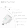 EU Smart Plug WiFi Power Socket Draadloze besturing Compatibel met Alexa Amazon Google Home Gadgets