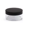 1pc 50g Plastic Empty Loose Powder Pot With Sieve Cosmetic Makeup Jar Container Travel Refillable Perfume Cosmetic Sifter RRD3042