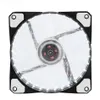 LED Silent Fans Radiating Heatsink Cooler Cooling Fan For Computer PC Heat sink 120mm fan 3 Lights 12V Luminous