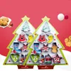 Cookie Cutters 10 stks Winter Kerst Cookie Cutter Set Rvs Bakvormen Gereedschap Kerstboom Sneeuwvlok Candy Cane Bells Stocking