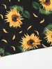 Girls Sunflower Print Dress SHE