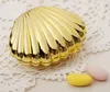 Bellissimi supporti in oro argento Conchiglia Scatola di caramelle per matrimoni Bomboniere Regali di Natale Scatole per feste Forniture per matrimoni Baby Shower1005151