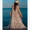 Strandjurk Wit Sarong Beach Wrap Beachwear Coverups voor Dames Badpak Cover Up Womens Plus Size Wear Summer