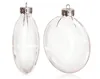 Free Shipping DIY Paintable Clear Christmas Decoration, 80mm Glass Disc Ornament With Silver Cap, 100/Pack1