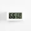 Ny svart / vit FY-11 Mini Digital LCD-miljö Termometer Hygrometer Luftfuktighetstemperaturmätare i rummet Kylskåp Icebox RRF13610