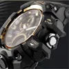 Montres de Sport militaires pour hommes montre de luxe pour hommes montre numérique décontractée Relogio Masculino Quartz LED montres de Sport de mode