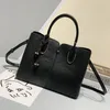 HBP كلاسيكي حقيقي جلد litchi الحبوب حقائب محفظة واحدة الكتف crossbody حقيبة المألوف الترفيه حقيبة تسوق سعة كبيرة حقائب اليد حقيبة