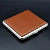 Luxurious Metal Frosted Cigarette Case Shell Casing Storage Box High Quality Exclusive Design Portable Decorate Hot Cake