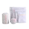 Wäschesäcke 6 teile/satz Tasche Polyester Waschen Net Für Unterwäsche Socke Beutel Kleidung Bh Lagerung Maschine Taschen1