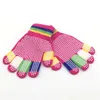 Вязание детей милые детские магические перчатки эластичные вязание для детей зима на свежем воздухе играют в подарки для вечеринок на лыжах wq3717966470