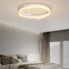 Ceiling Lights Gold/White Modern Led For Living Room Bedroom Ring Restaurant Kitchen Chandeleir Lampara Techo Fixtures