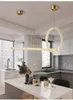 modern chandelier lighting lamps for dining room combination design led crystal light fixture kitchen island bar cristal hang lamp