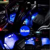 1SET Пульт дистанционного управления красочный RGB Car Interior Atmosphere Light Strip9054043