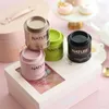 Tinplate Tea Caddies Boxes Present Smycken Tenn Box Cookie Candy Storage Round Drum Case Mini Drawer Organizer Bins