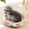 Dog Beds for Small Dogs Short Plush Fiber Pet Cat Mat Thicken Encrypted Canvas Pad Both Side Useful Hand Wash Small Pet House 201124