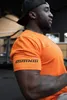 Marque hommes coton t-shirt gymnases d'été Fitness musculation chemises mode masculine décontracté à manches courtes t-shirts hauts vêtements 220224