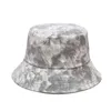 Foreign trade spring tie-dye fisherman hat male European and American trend gradient color outdoor outing sunscreen sunshade accessories