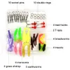 Barn Fiske Pole Protabel Teleskopis Fiske Rod och Reel Combo Kit med Spincast Fiskereels Tackle Box för Boys Girls Youth