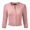 Femmes printemps femme tricot Cardigan pull manteau court femmes un petit châle tricoté veste femme 22 couleurs 201225