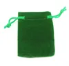 Gift Wrap 50 2x3 Inch 5x7 Cm Velvet Bags Jewellery Pouches Perfect For Jewelry Wedding Favors Packaging1