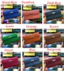 Designer- brand Long Wallets Card holders Purse Passport Bags With Lock fashion cowhide Genuine leather wallet 24 Colors For lady 221z