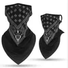 Unisex Ice Silk Sport Bandana Triangle Pendant Face Mask Tube Scarf Neck Legging Cover Fishing Headband Vandringstillbehör GD1034